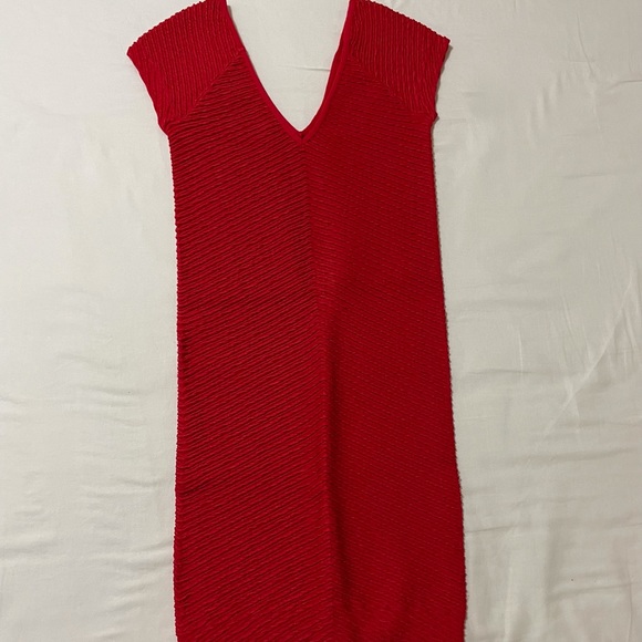 Bebe Red Dress - Picture 3 of 4